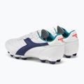Дитячі футбольні бутси Diadora Brasil 2 R LPU JR білі/сині 3