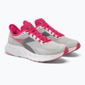 Жіночі кросівки Diadora Passo 3 silver dd/blk/rubine red c 4