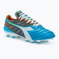 Чоловічі футбольні бутси Diadora Brasil Elite Veloce GR ITA LPX сині флуоресцентні / білі / помаранчеві