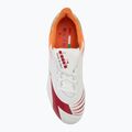 Кросівки футбольні чоловічі Diadora Maximus Elite ITA T SLX white/chili pepper/russet orange 5