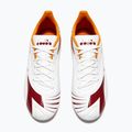 Кросівки футбольні чоловічі Diadora Maximus Elite R LPU white/chili pepper/russet orange 10