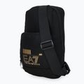 EA7 Сумка з логотипом Emporio Armani Train Core 2.5 л чорна/золота 2