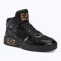 Кросівки EA7 Emporio Armani Basket Mid triple black/gold