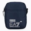 EA7 Сумка з логотипом Emporio Armani Train Core 2 л темно-синій/білий