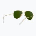 Сонцезахисні окуляри Ray-Ban Aviator Classic matt gold/blue polarized 6