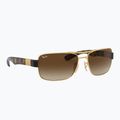 Окуляри сонцезахисні Ray-Ban RB3522 arista gold/brown