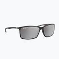 Окуляри сонцезахисні Ray-Ban RB4179 Liteforce matte black/silver polarized