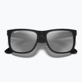 Окуляри сонцезахисні Ray-Ban Justin Classic matt black/silver grey mirror 3