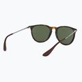 Окуляри сонцезахисні Ray-Ban Erika Classic light havana/green g-15 6