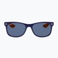 Окуляри сонцезахисні дитячі Ray-Ban New Wayfarer matte black/blue 2