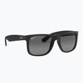 Окуляри сонцезахисні Ray-Ban Justin Classic matt black gum/dark grey