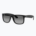Окуляри сонцезахисні Ray-Ban Justin Classic matt black gum/dark grey 4