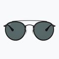 Окуляри сонцезахисні Ray-Ban Round Double Bridge black/blue/grey 2