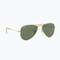 Окуляри сонцезахисні дитячі Ray-Ban Aviator arista gold/dark green