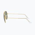 Окуляри сонцезахисні дитячі Ray-Ban Aviator arista gold/dark green 7