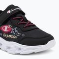 Взуття дитяче Champion Funfair Print G PS Low Cut new black/fluorescent pink/imperial light blue 7