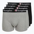 Боксерки чоловічі Champion Trunk Knit oxford grey melange/oxford grey melange/black