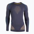 Чоловіча термоактивна кофта UYN Evolutyon UW Shirt charcoal/gold/atlantic