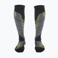 Шкарпетки лижні чоловічі UYN Ski All Mountain anthracite melange / yellow