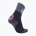 Велошкарпетки жіночі UYN Light black /grey/rose violet 6