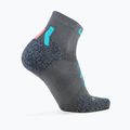 Шкарпетки жіночі UYN Trekking Approach Low Cut grey/turquoise 2