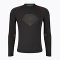 Чоловіча термоактивна кофта UYN Evolutyon Comfort UW Shirt charcoal/white/red