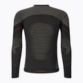Чоловіча термоактивна кофта UYN Evolutyon Comfort UW Shirt charcoal/white/red 2