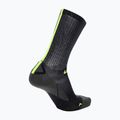 Велошкарпетки чоловічі UYN Aero black/lime 2
