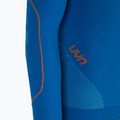 Чоловіча термоактивна кофта UYN Evolutyon UW Shirt blue/blue/orange shiny 3