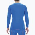 Чоловіча термоактивна кофта UYN Evolutyon UW Shirt blue/blue/orange shiny 5