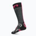 Шкарпетки гірськолижні чоловічі UYN Ski One Merino anthracite/pink 2