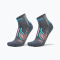 Шкарпетки жіночі UYN Trekking Approach Low Cut 2 pack grey/turquoise