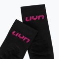 Шкарпетки гірськолижні жіночі UYN Ski Touring One Bio black/pink yarrow 4