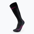 Шкарпетки гірськолижні жіночі UYN Ski Touring One Bio black/pink yarrow