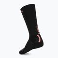 Шкарпетки гірськолижні жіночі UYN Ski One Pure Snow plack/pink 2