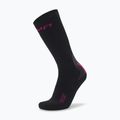 Шкарпетки гірськолижні жіночі UYN Ski One Alpine Merino black/pink 5