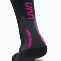 Шкарпетки гірськолижні жіночі UYN Ski One Alpine Merino black/pink 7