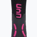 Шкарпетки гірськолижні жіночі UYN Ski One Alpine Merino black/pink 3