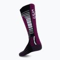 Шкарпетки для сноуборду жіночі UYN Ski Snowboard black/purple 2