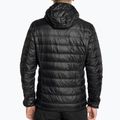 Чоловіча куртка з логотипом EA7 Emporio Armani Train Core ID Down Light Hoodie з капюшоном чорного/золотого кольору 2