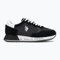 Кросівки чоловічі U.S. Polo Assn. CLEEF006B black/white 2