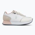 Кросівки жіночі U.S. Polo Assn. SACHA007 white/pink 2