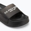Жіночі шльопанці U.S. Polo Assn. AMAMI009A чорний 7