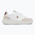 Кросівки чоловічі U.S. Polo Assn. CODY003B white/light brown 2