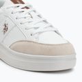 Кросівки чоловічі U.S. Polo Assn. CODY003B white/light brown 7
