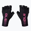 Велорукавиці Alé Guanto Estivo Sun Select black/fluo pink