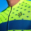 Велофутболка чоловіча Alé Maglia MC Stars fluo yellow petrol 8