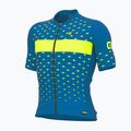 Велофутболка чоловіча Alé Maglia MC Stars petrol fluo yellow 9