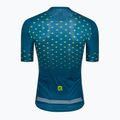 Велофутболка чоловіча Alé Maglia MC Stars petrol fluo yellow 2