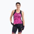 Велофутболка жіноча Alé Top Donna Triangles fluo pink/violet 3